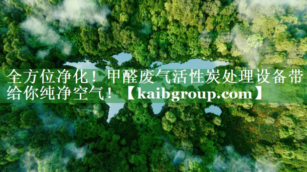 全方位净化！甲醛废气活性炭处理设备带给你纯净空气！